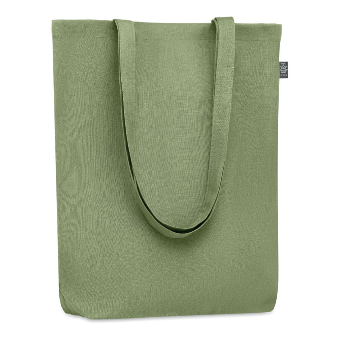 Sac shopping publicitaire en chanvre 200g - NAIMA Vert 